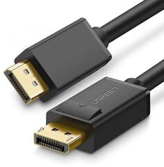 Кабель интерфейсный DisplayPort- DisplayPort UGREEN 10245 male to male, 1,5 м, черный