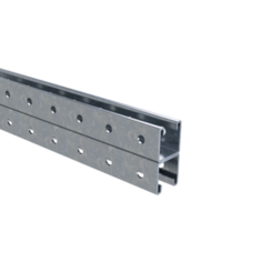 Профиль двойной С-образый DKC BPD4103HDZ 41х41, длина 300 мм, толщ. 2,5 мм, горячеоцинкованный, "B5 Combitech" (уп/10 шт)