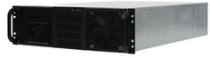 Корпус серверный 3U Procase RE306-D1H11-C8-48 1x5.25+11HDD,черный,без блока питания(2U,2U-redundant),глубина 480мм,MB CEB 12"x10.5",8slot
