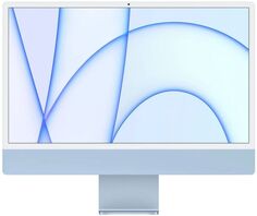 Моноблок 24 Apple iMac with Retina 4.5K MJV93 (Z14M000DJ) M1 chip with 8-core CPU and 7-core GPU/8GB/256GB/WIFI/BT/blue