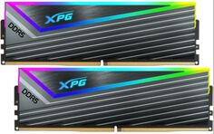 Модуль памяти DDR5 32GB (2*16GB) ADATA AX5U6400C3232G-DCCARGY XPG CASTER RGB gray PC5-51200 6400MHz CL32 1.4V