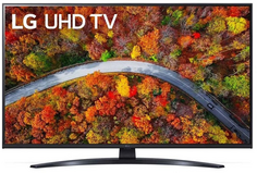 Телевизор LG 43UP81006LA черный/Ultra HD/50Hz/DVB-T2/DVB-C/DVB-S2/USB/WiFi/Smart TV (RUS)