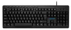 Клавиатура CBR NKB 003 полноразмерная, USB, 104 клавиши + 10 мультимедиа клавиш, ABS-пластик, длина кабеля 1,8 м, цвет чёрный