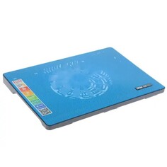 Подставка для ноутбука STM Cooling IP5 Blue до 15,6", вентилятор 160x160, 2*USB, синяя