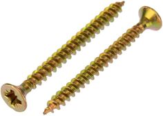 Саморез KRANZ 1111-3540-1 универсальный 3.5х40, желтый цинк, упаковка поставщика (12 000 шт.)