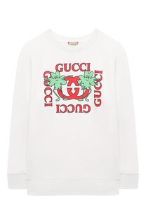 Хлопковый свитшот Gucci