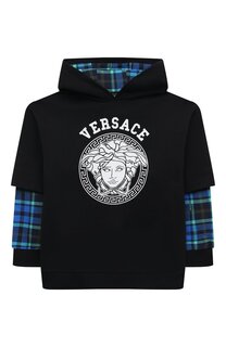 Хлопковое худи Versace