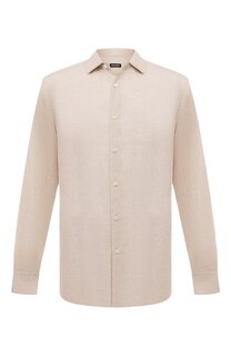 Льняная рубашка Zegna