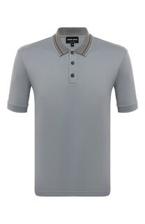 Хлопковое поло Giorgio Armani