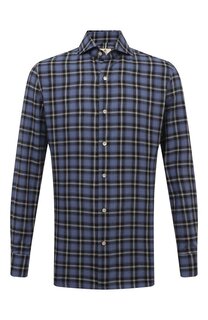 Хлопковая рубашка Luigi Borrelli