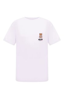 Хлопковая футболка Moschino