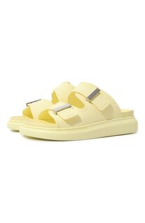 Резиновые шлепанцы Alexander McQueen