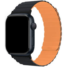 Ремешок для умных часов uBear Mode для Apple Watch M/L оранжево-чёрный (WB17OB01ML-AW)