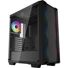 Корпус DeepCool MidiTower CC560 ARGB черный без БП ATX 4x120mm (R-CC560-BKTAA4-G-1)