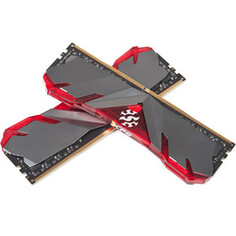 Память оперативная ADATA 16GB (2 x 8Gb) DDR4 UDIMM, XPG GAMMIX D30, 3200MHz CL16-20-20, 1.35V, Красный Радиатор AX4U32008G16A-DR30