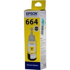 Контейнер с чернилами Epson T6644 C13T664498, 70 мл., 7500 к., желтый