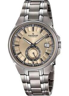 Швейцарские наручные мужские часы Candino C4604.2. Коллекция Titanium