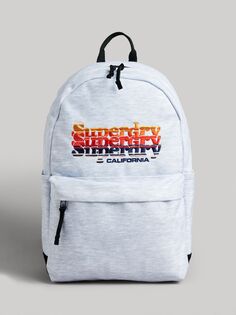 Рюкзак Superdry Graphic Montana, светло-серый меланжевый