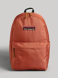 Рюкзак Montana с микровышивкой Superdry Vintage, ярко-оранжевый