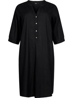 Рубашка-платье Zizzi VFLEX, черный