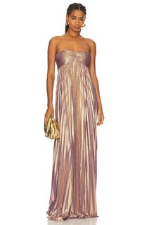 Платье retrofete Lyanna, цвет Purple &amp; Gold RetrofÊte