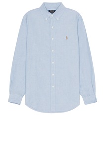 Рубашка Polo Ralph Lauren Oxford Sport, синий