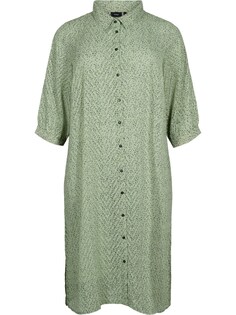 Рубашка-платье Zizzi XDORTHEA, зеленый