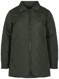 Межсезонная куртка Zizzi, темно-зеленый
