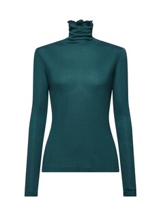 Рубашка Esprit, зеленый/темно-зеленый