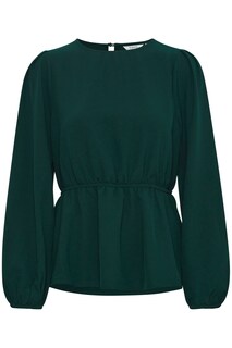 Блузка B.Young Haca, темно-зеленый