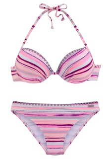 Пуш-ап бикини Venice Beach, светло-розовый