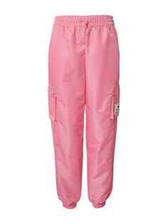 Зауженные брюки-карго Adidas Nylon Utility, розовый