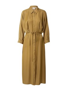 Рубашка-платье VILA ROUGE TENJA, коричневый