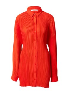 Рубашка-платье Samsøe Samsøe, темно-оранжевый