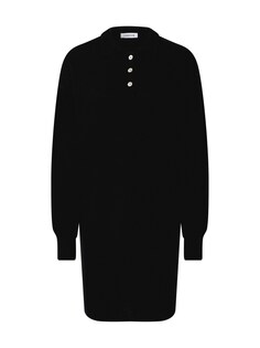 Вязанное платье Edited Larina, черный