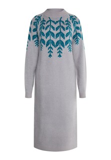 Вязанное платье Usha Lurea, серый