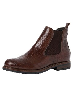 Ботинки Челси Tamaris, коньяк/темно-коричневый