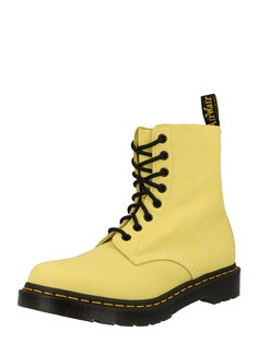 Ботильоны на шнуровке Dr. Martens Pascal, желтый