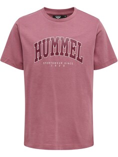 Футболка Hummel, темно-розовый/темно-розовый