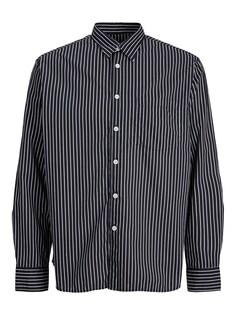 Комфортная рубашка на пуговицах JACK &amp; JONES, черно-белый