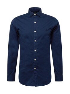 Рубашка узкого кроя на пуговицах Polo Ralph Lauren, темно-синий