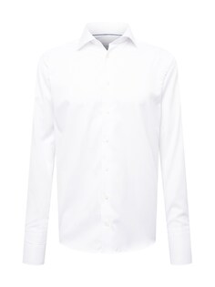 Рубашка на пуговицах стандартного кроя ETON, белый