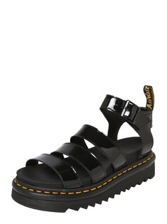 Сандалии с ремешками Dr. Martens Chunky Blaire, черный