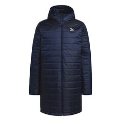 Межсезонное пальто Adidas Padded, темно-синий