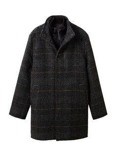 Межсезонное пальто Tom Tailor, серый/антрацит