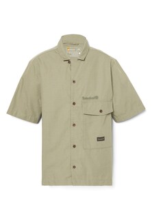 Рубашка на пуговицах стандартного кроя Timberland, хаки