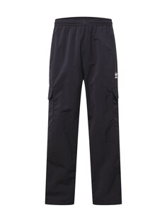 Обычные брюки-карго Adidas Adicolor 3-Stripes, черный