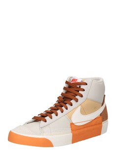 Высокие кроссовки Nike Sportswear Blazer Mid Pro Club, коричневый/светло-коричневый