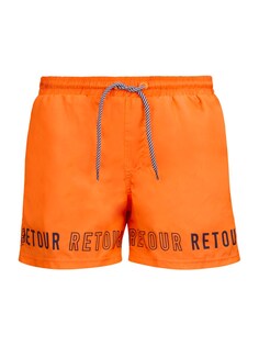 Бордшорты Retour Jeans Renzo, неоново-оранжевый