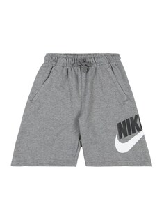 Обычные брюки Nike Sportswear, пестрый серый
